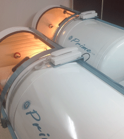 こちらの酸素カプセルを２台ご用意しております！